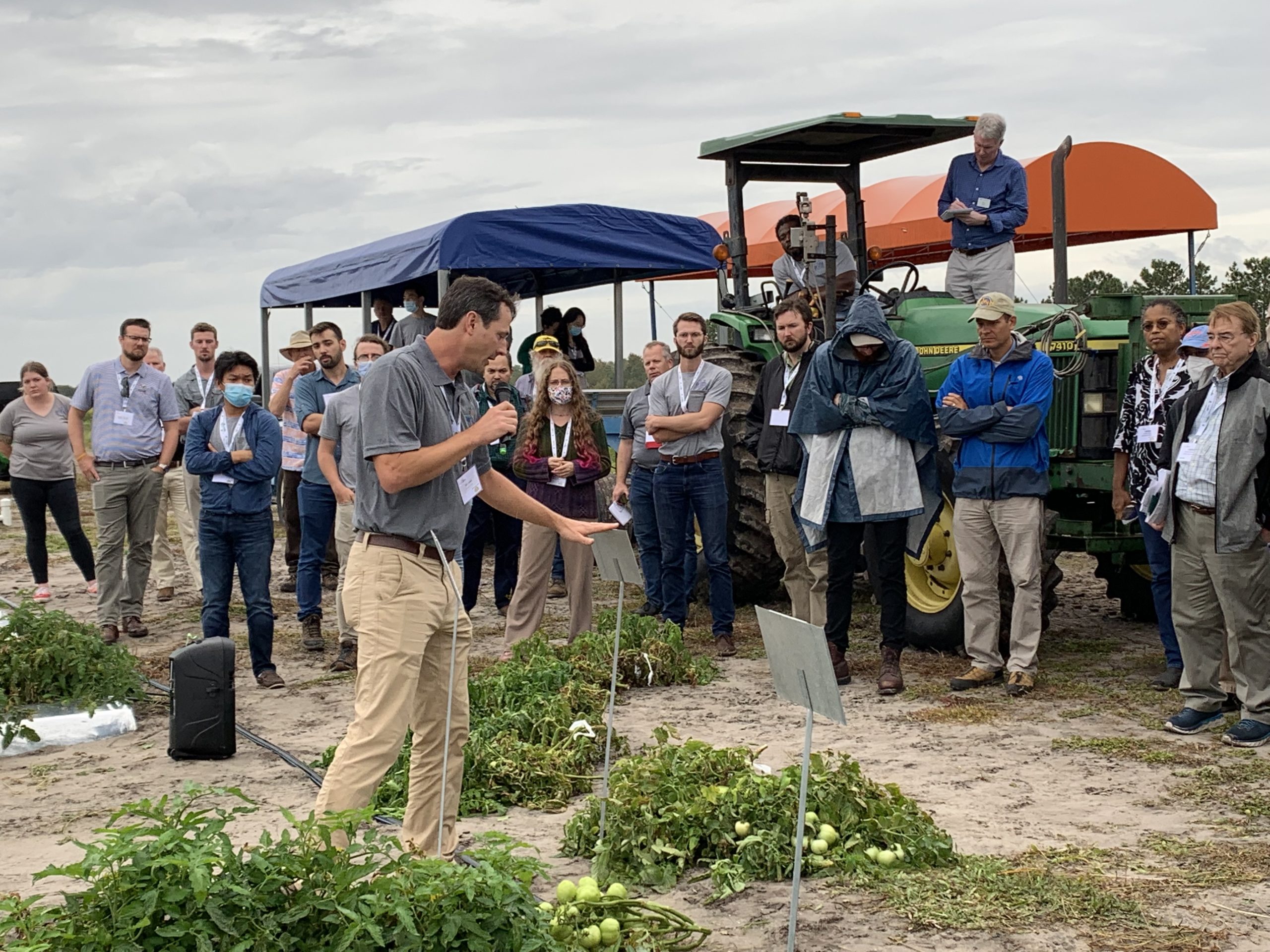 Featured image for “See Research in Action: Field Tours Cap Off GCREC’s 100-Year Celebration”